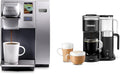 Keurig K155 Office Pro &amp K-Cafe SMART Single Serve K-Cup Pod Coffee Maker Latte &amp Cappuccino Maker 60 oz Silver &amp Black