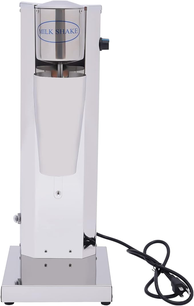 800ML Milk Shaker Stainless Steel Single Head Milk Shake Machine180w16000RMP Milkshake Drink Mixer Machine Blenders Mixer Kitchen Commercial 110V