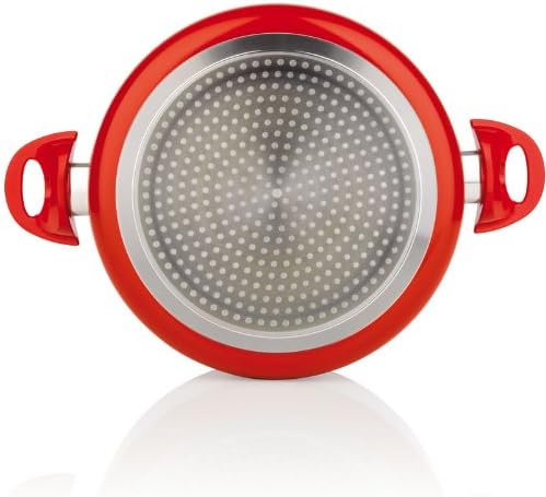 Ceramic Cooking and Frying Set Red