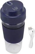 Portable Electric Juicer Cup 300ML USB Charging Handheld Electric Blender Cup with Stainless Steel Blades Make Ice Gaza Milkshakes Juice (#2)