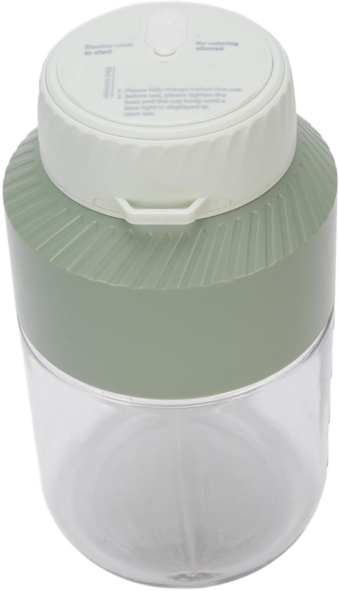 Aramox Mini Electric Juicer Fruit Mixer 1000ML Large Capacity Portable Juicer Blender USB Rechargeable Smoothie Machine Easy to Carry Lightweight Modern Style Applicable SceneColor
