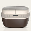 Rice Cooker&ampSteamer&ampYogurt Maker 0.8×2L Small Capacity Far Infrared Alloy Non-Stick Liner for Family Dormitory 1~3 People Rice Cooker