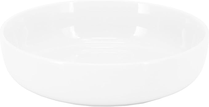Elama Duncan 18 Piece Porcelain Dinnerware/Tableware Set Service for 6 (White)