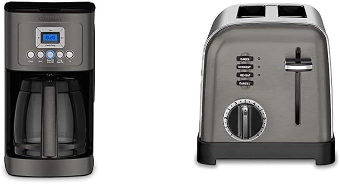 Cuisinart Coffee Maker and Toaster Bundle