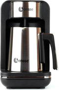 Turkish Coffee Maker - 1 to 4 Cup Brewing Capacity for Delicious Turkish &amp Greek Coffee