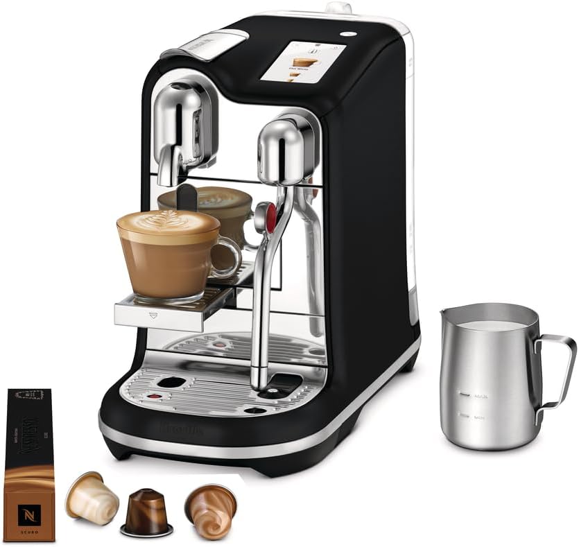 Nespresso Creatista Pro Espresso Machine by Breville Black Truffle