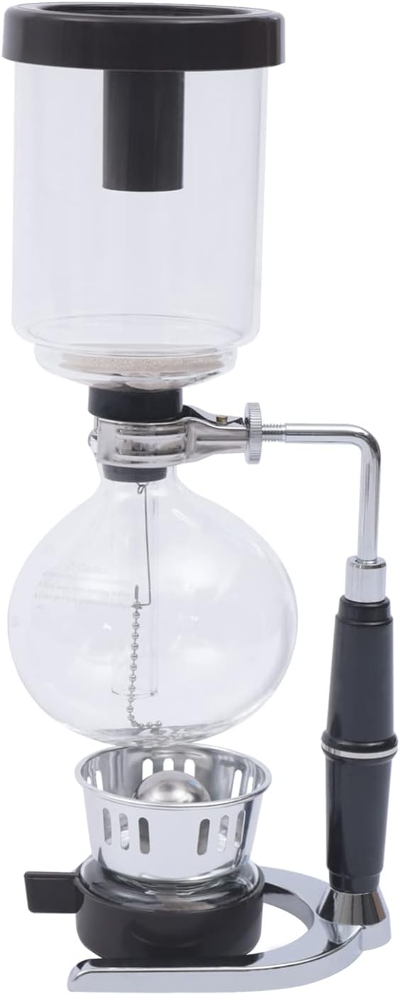Glass Tabletop Siphon Syphon Coffee Maker 5 Cups Vacuum Technology Coffee Maker for Coffee Shop Home Office