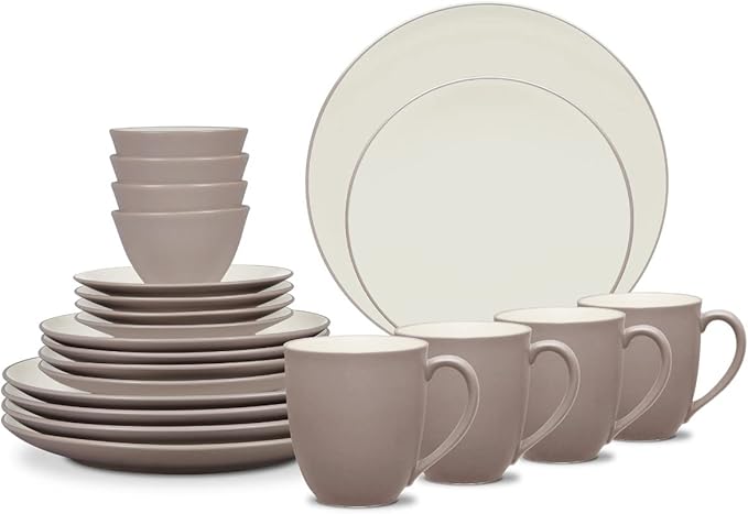 Noritake Colorwave Clay 20-Piece Dinnerware Set Service for 4