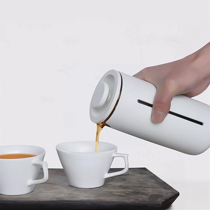 Coffee Carafe Household Coffee Machine Manual Filter Coffee Maker Convenient(Black)
