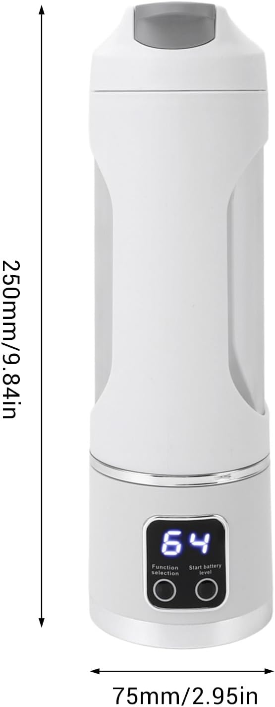 450ml USB Rechargeable Powerful Blending Performance Travel Electric Blender With Portable Juicer Cup Personal Mini for Home Kitchen
