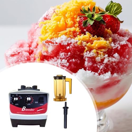 High-Speed Countertop Blender 20000RPM - Professional Smoothie Maker with Tamper for Bubble Tea Milk Foam and Shaker Cup - Ideal for Smoothies and Drinks