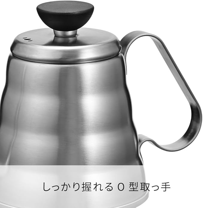 Hario Outdoor V60 Buono Metal Drip Kettle 700ml Silver