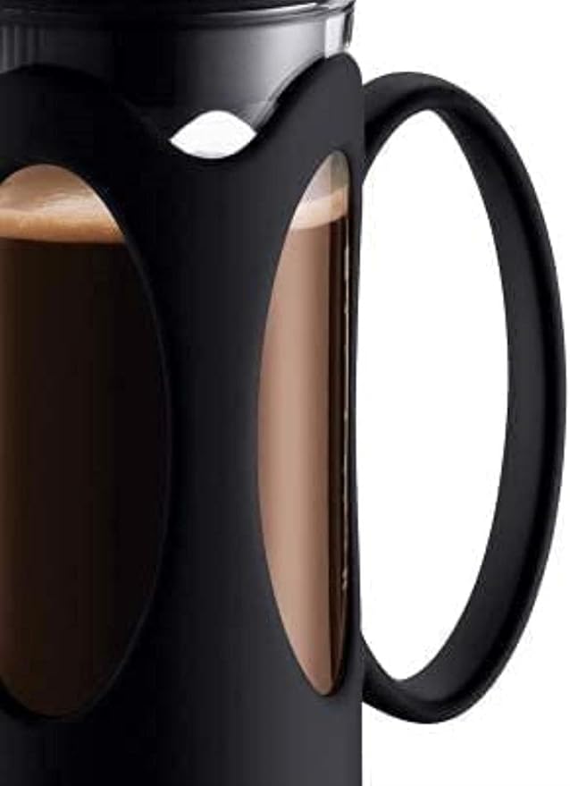 Press Coffee Maker Coffee Press CaffettiereCoffee Maker Coffee &amp Tea Maker Stainless Steel Heat Resistant Borosilicate Glass Coffee Press Superior Filtration Coffee Glass For Tea Coffee T