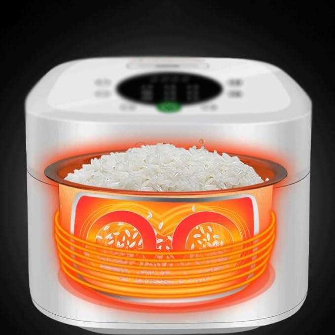 Smart Reservation Multifunctional Household 5L Rice Cooker with Soup Separation Steam