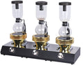 RUNAAJA 110V Halogen Beam Heater Infrared Heat Burner Syphon Coffee Heater Beam Heater for Coffee Syphon (Three Head)