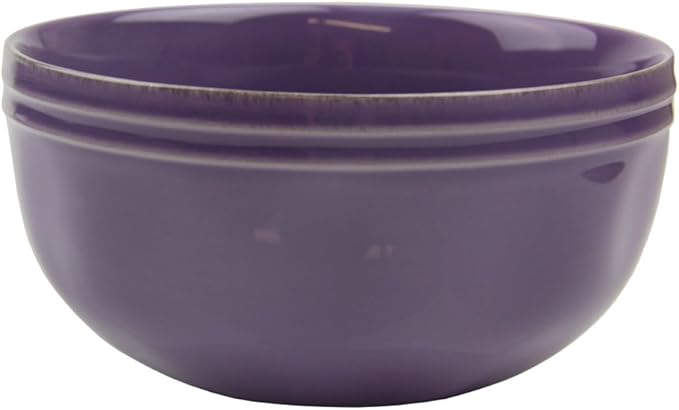 16 Piece Purple Stoneware Set