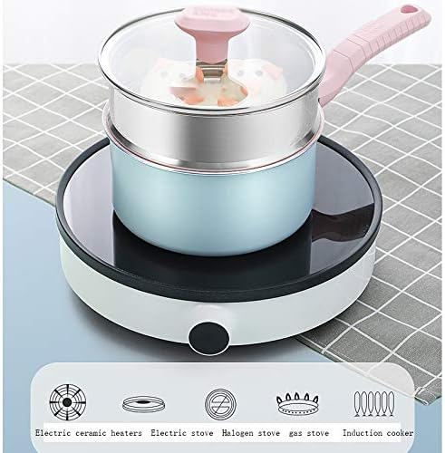 Cookware Cookware Set Intimate Baby Food Supplement Pot Instant Noodle Pot Non-Stick Pot Small Milk Pot with Steamer Steamer Pot