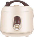 Rice Cooker And Steamer Electric With Simple One-Touch Cooks Rice Meat Curry And Porridge(Vintagegreen1.5l)