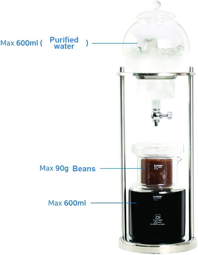 KALDIN Cold Brew Dutch Coffee Maker BREDA Hand Drip SET 600ml