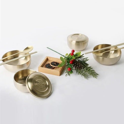 10P Titanium Oriental Luxury Wedding cookware Set for 2 people