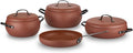 Korkmaz A2657 Cooking Set 7 Pieces Pot Easy to Clean Scratch Resistant