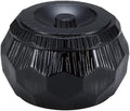 J-kitchens Rice Dish Tortoise Rice Cooker Black 6.9 inches (15.1 mm) x 3.5 inches (9 cm)