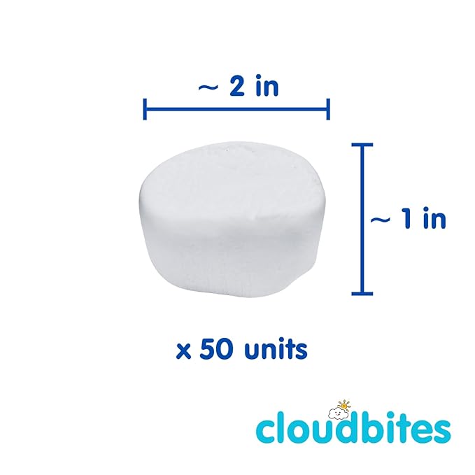Cloudbites Toaster Marshmallows x 50 bundle with Wildeer Extendable Roasting Sticks x 8