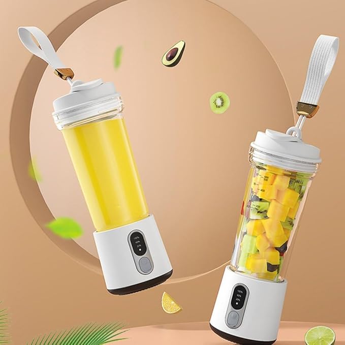 Portable Smoothie Blender Powerful Stainless Steel Motor Multiple Speed Automatic Cleaning For Smoothies Soups Sauces 3.5x3.5x11.2 Inches Black White Red Green Gray(JB500A1 Red)