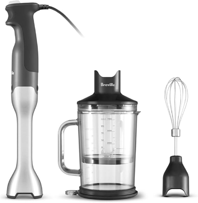 Breville BSB510XL Control Grip Immersion Blender Brushed Stainless Steel