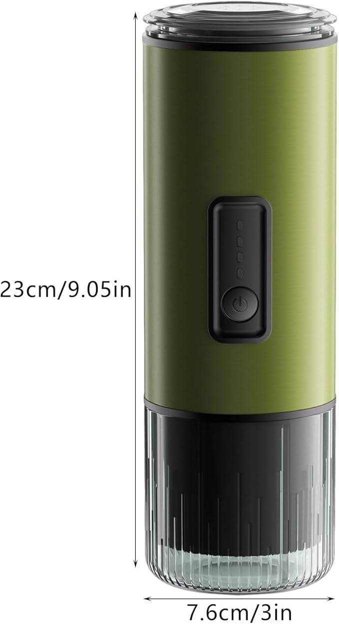 Transportable Combined Coffee Machine with 7500mAh Battery 20 Club Pressure Fast Heating for Travel Backpacking Office Use Mobile Medication Coffee Machine