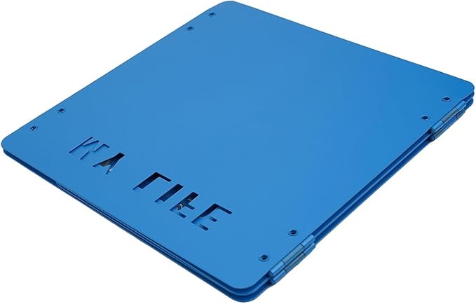 Folding Gas Stove Windshield and Lightweight Improved Cooking Efficiency (blue)