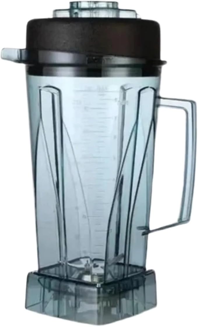 Blender Cup Compatible For TWK 767 TM 800 JTC Compatible For Omniblend Mixer Container Jar Jug Pitcher Bottom With Blades Lid Upper Body Easy Clean
