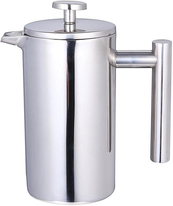 350ML Coffee Pots Layer Stainless Steel and Tea Maker French Press Heat Preservation Mug