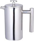 350ML Coffee Pots Layer Stainless Steel and Tea Maker French Press Heat Preservation Mug