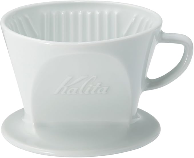 Carita HASAMI &amp Kalita HA102#02010 Coffee Dripper Porcelain Hasami Ware for 2-4 People