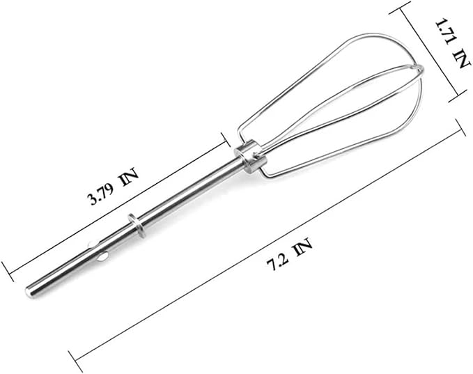 Hand Pressure Semi-automatic Egg Beater Stainless Steel Kitchen Accessories W10490648 Hand Mixer Turbo Beaters