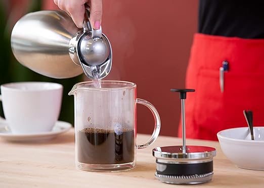 Service Ideas T299SR Double Wall Coffee Press Glass 13.5 oz