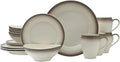 Ceramic 16-Piece Dinnerware Set Service for 4 Tableware of Plates Dinner Sets Plate Dish Bar