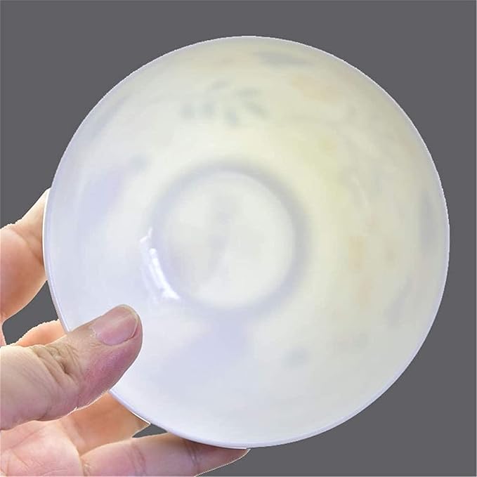Dinnerware SetCeramic Tableware Set Bone China Dish Plate Set Gift Bowl 4.5 Inch Gold Bell Bowl Plates