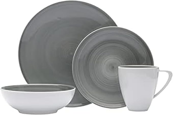 Mikasa Savona Grey 4-Piece Place Setting Service for 1-5128045