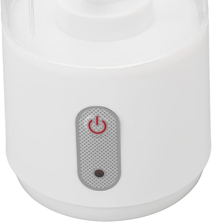 Electric Juicer Cup Portable Blender Multi Purpose One Click Function USB Charging Handheld Safety Juicer Cup Office (White)