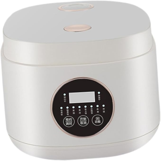 2L Electric Rice Cooker with 7 Cooking Functions for Noodles and More