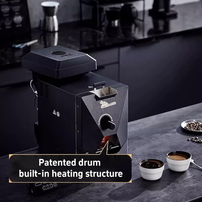 Electric Coffee Bean Roaster Machine Smokeless Drum Roasting for Home&ampCommercial Automatic Baking