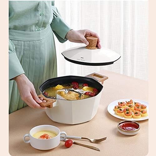 Mai Fanshi Octagonal Non-Stick Cookware Set Plasma Tech Durable Wok Frying Pans &amp Soup Pot for Induction/Gas