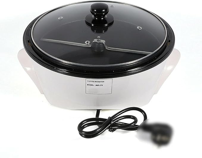 3.3lb Coffee Bean Roasting Baking Machine Electric Coffee Roaster Nut Peanut Cashew Baking Machine Home Cafe DIY Kitchen Tool For Cafes Club Home Use Bean Baker 1200W