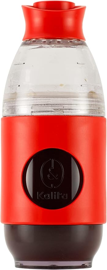 Kalita #35276 Kalita Coffee Maker 16.9 fl oz (500 ml) Outdoor Wave Filter w/KWF-155 Red
