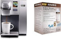 Keurig K155 Office Pro Single Cup Commercial K-Cup Pod Coffee Maker Silver &amp K-Duo 3 Month Care Brewer Maintenance Kit