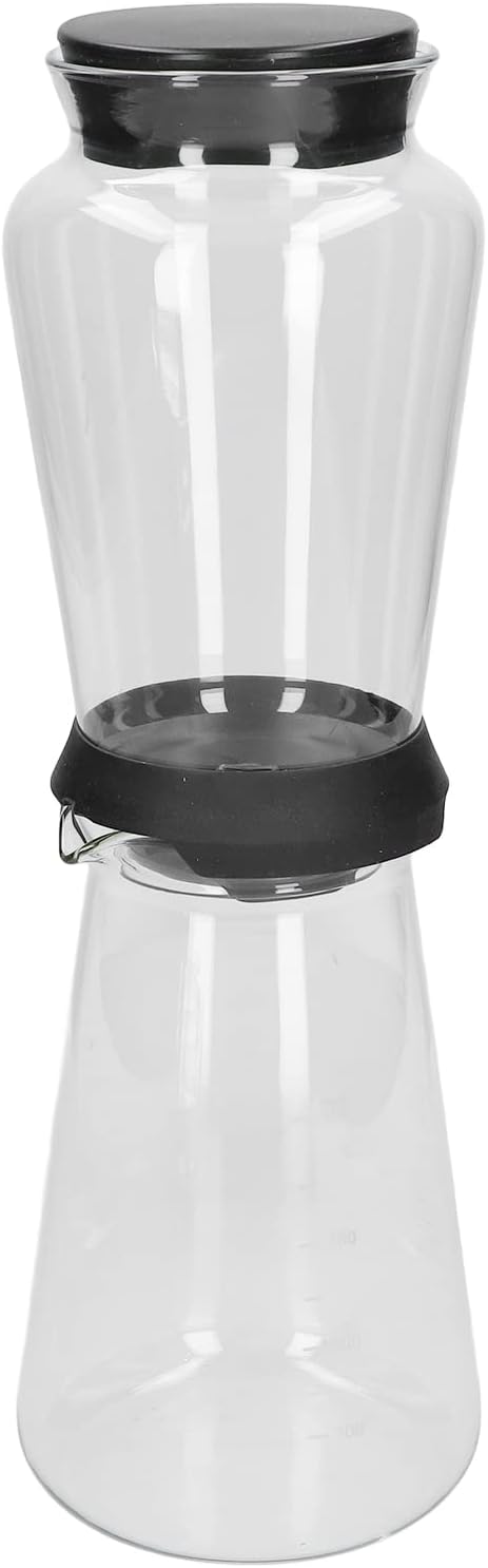 MAVIS LAVEN Ice Cold Brew Dripper 900ml Chilled Coffee Maker for Home and Kitchen Extract More with Slow Cold Water Soaking Smoother Taste without Filtration