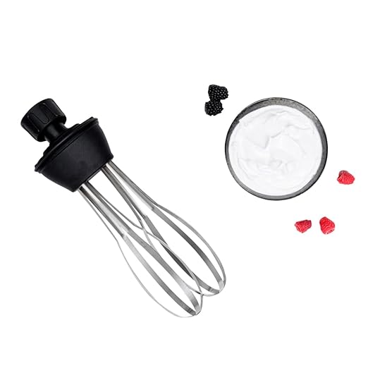 Restaurantware-ATTACHMENT ONLY: Hi Tek 10 Inch Immersion Blender Whisk 1 Dishwashable Blending Whisk - Blender Sold Separately Durable Stainless Steel Whisks Blenders Attachment