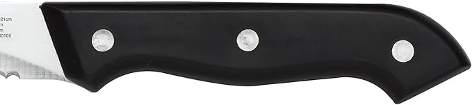San Ignacio Set of 3 Frying Pans Ø16Ø20Ø24cm + 15Pc Stainless Steel Knife Set with Tacoma